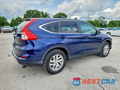 Trzecie zdjęcie samochodu z tyłu: 2015 HONDA CR-V EX VIN:5J6RM4H52FL057269 - miniatura