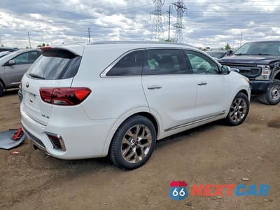 Trzecie zdjęcie samochodu z tyłu: 2019 KIA SORENTO SX LIMITED V6 VIN:5XYPKDA59KG538705 - miniatura