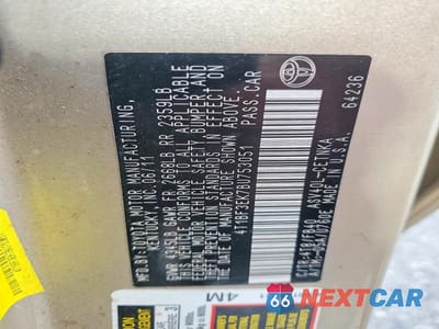 Zdjęcie 12 z 12 samochodu: 2011 TOYOTA CAMRY LE VIN:4T1BF3EK7BU753051 - miniatura
