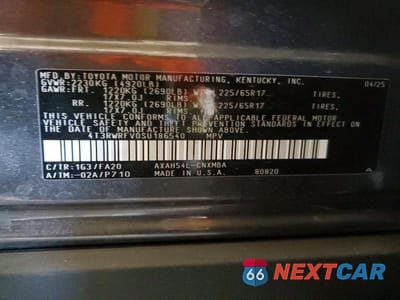 Zdjęcie 13 z 13 samochodu: 2025 TOYOTA RAV4 HYBRID XLE VIN:4T3RWRFV0SU186540 - miniatura