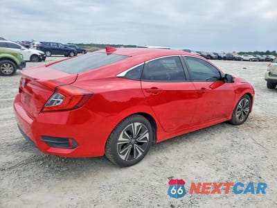 Trzecie zdjęcie samochodu z tyłu: 2017 HONDA CIVIC EX VIN:2HGFC1F33HH653584 - miniatura