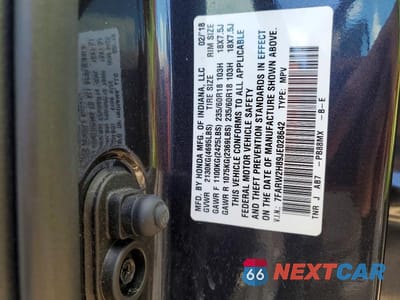 Zdjęcie 14 z 14 samochodu: 2018 HONDA CR-V EXL VIN:7FARW2H89JE028642 - miniatura