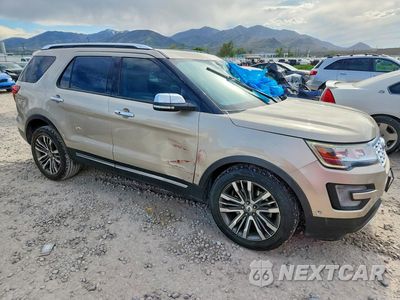 Czwarte zdjęcie samochodu z boku: 2017 FORD EXPLORER PLATINUM VIN:1FM5K8HT8HGD21263 - miniatura