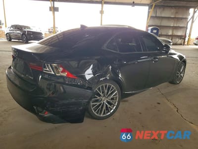 Trzecie zdjęcie samochodu z tyłu: 2016 LEXUS IS 200T VIN:JTHBA1D24G5009934 - miniatura