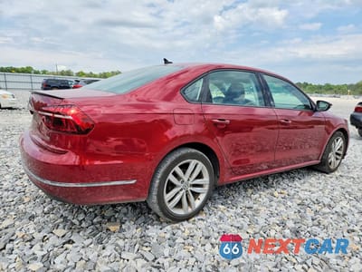 Trzecie zdjęcie samochodu z tyłu: 2019 VOLKSWAGEN PASSAT WOLFSBURG VIN:1VWLA7A34KC004014 - miniatura