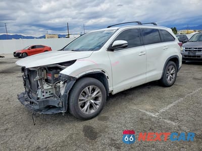 2015 TOYOTA HIGHLANDER XLE 5TDKKRFH1FS090172 - główne zdjęcie licytacji z USA - miniatura