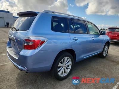 Trzecie zdjęcie samochodu z tyłu: 2010 TOYOTA HIGHLANDER HYBRID LIMITED VIN:JTEJW3EH3A2048015 - miniatura