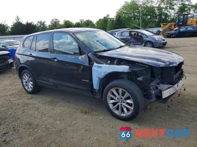Czwarte zdjęcie samochodu z boku: 2014 BMW X3 XDRIVE28I VIN:5UXWX9C59E0D34862 - miniatura