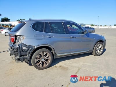 Trzecie zdjęcie samochodu z tyłu: 2015 BMW X3 XDRIVE28D VIN:5UXWY3C53F0E95932 - miniatura