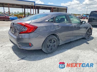 Trzecie zdjęcie samochodu z tyłu: 2018 HONDA CIVIC LX VIN:2HGFC2F54JH608487 - miniatura