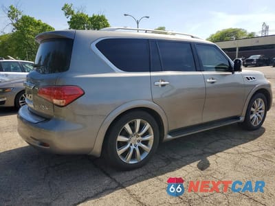 Trzecie zdjęcie samochodu z tyłu: 2011 INFINITI QX56 BASE VIN:JN8AZ2NF3B9504239 - miniatura