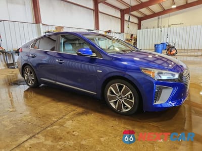 Czwarte zdjęcie samochodu z boku: 2019 HYUNDAI IONIQ LIMITED VIN:KMHC05LC7KU110535 - miniatura
