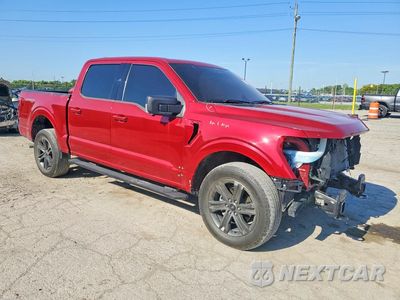 Czwarte zdjęcie samochodu z boku: 2022 FORD F150 SUPERCREW VIN:1FTFW1E50NKF02635 - miniatura