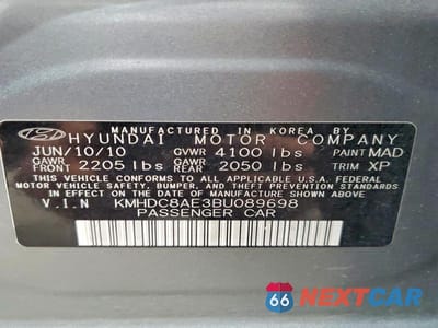 Zdjęcie 14 z 14 samochodu: 2011 HYUNDAI ELANTRA TOURING SE VIN:KMHDC8AE3BU089698 - miniatura