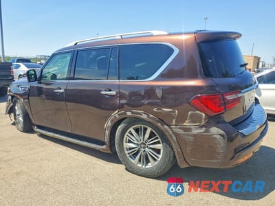 Drugie zdjęcie samochodu z przodu: 2019 INFINITI QX80 LUXE VIN:JN8AZ2NE7K9230180 - miniatura