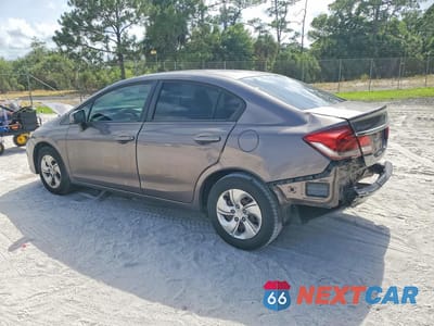 Drugie zdjęcie samochodu z przodu: 2014 HONDA CIVIC LX VIN:19XFB2F52EE002494 - miniatura
