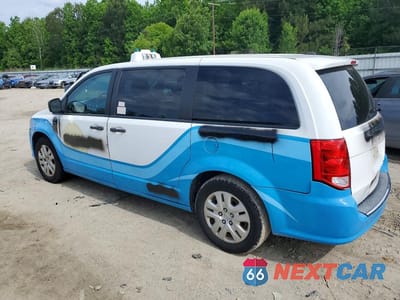 Drugie zdjęcie samochodu z przodu: 2019 DODGE GRAND CARAVAN SE VIN:2C4RDGBG5KR765986 - miniatura