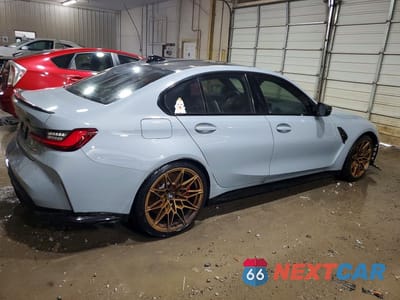 Trzecie zdjęcie samochodu z tyłu: 2022 BMW M3 COMPETITION VIN:WBS33AY09NFL65580 - miniatura