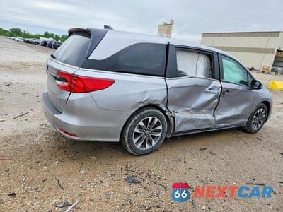 Trzecie zdjęcie samochodu z tyłu: 2024 HONDA ODYSSEY EXL VIN:5FNRL6H67RB056025 - miniatura