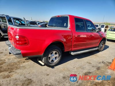 Trzecie zdjęcie samochodu z tyłu: 2001 FORD F150 SUPERCREW VIN:1FTRW07L61KE22625 - miniatura