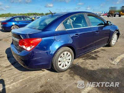 Trzecie zdjęcie samochodu z tyłu: 2011 CHEVROLET CRUZE LS VIN:1G1PC5SH5B7157807 - miniatura