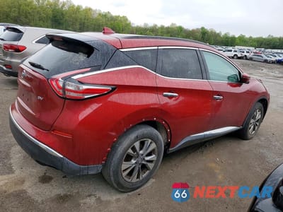 Trzecie zdjęcie samochodu z tyłu: 2018 NISSAN MURANO SV VIN:5N1AZ2MG2JN157123 - miniatura