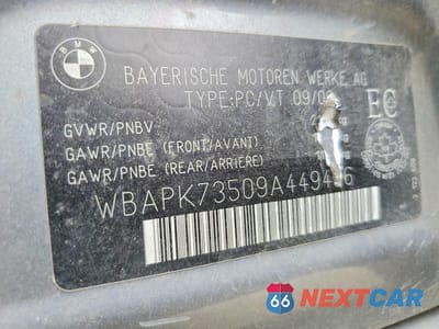 Zdjęcie 12 z 12 samochodu: 2009 BMW 328 XI VIN:WBAPK73509A449496 - miniatura