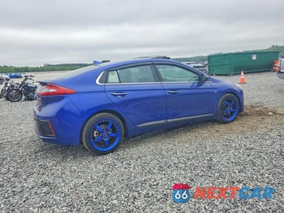 Trzecie zdjęcie samochodu z tyłu: 2019 HYUNDAI IONIQ LIMITED VIN:KMHC05LC5KU110419 - miniatura