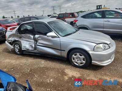 Czwarte zdjęcie samochodu z boku: 1998 HONDA CIVIC VIN:JHMEJ6674WS005742 - miniatura