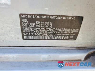 Zdjęcie 12 z 12 samochodu: 2020 BMW M340I VIN:WBA5U7C07LFH32979 - miniatura