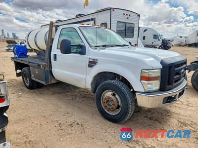 Czwarte zdjęcie samochodu z boku: 2008 FORD F350 SUPER DUTY VIN:1FDWF37RX8EA35511 - miniatura