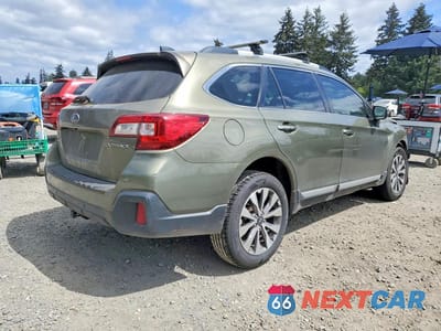 Trzecie zdjęcie samochodu z tyłu: 2019 SUBARU OUTBACK TOURING VIN:4S4BSATC1K3243862 - miniatura