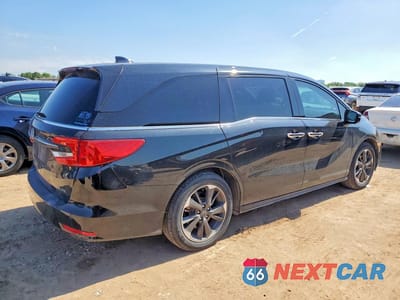 Trzecie zdjęcie samochodu z tyłu: 2024 HONDA ODYSSEY ELITE VIN:5FNRL6H98RB014084 - miniatura