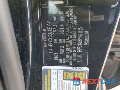 Zdjęcie 13 z 13 samochodu: 2023 KIA FORTE LX VIN:3KPF24AD6PE621855 - miniatura