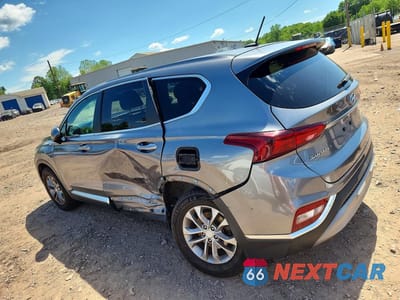 Drugie zdjęcie samochodu z przodu: 2019 HYUNDAI SANTA FE SE VIN:5NMS2CAD7KH072113 - miniatura