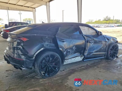 Trzecie zdjęcie samochodu z tyłu: 2019 LAMBORGHINI URUS VIN:ZPBCA1ZL6KLA04481 - miniatura