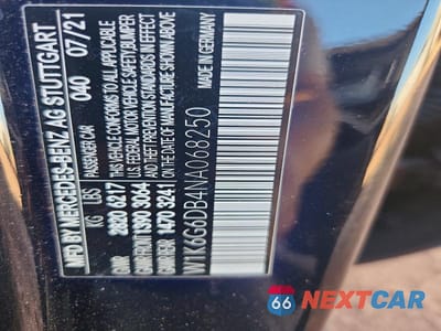 Zdjęcie 13 z 13 samochodu: 2022 MERCEDES-BENZ S 500 4MATIC VIN:W1K6G6DB4NA068250 - miniatura