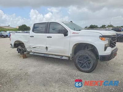 Czwarte zdjęcie samochodu z boku: 2024 CHEVROLET SILVERADO K1500 TRAIL BOSS CUSTOM VIN:3GCUDCED1RG226382 - miniatura