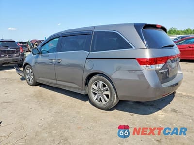 Drugie zdjęcie samochodu z przodu: 2014 HONDA ODYSSEY TOURING VIN:5FNRL5H97EB074295 - miniatura