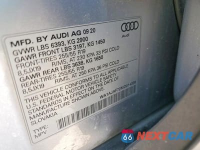 Zdjęcie 13 z 13 samochodu: 2021 AUDI Q7 PREMIUM VIN:WA1AJAF72MD014339 - miniatura