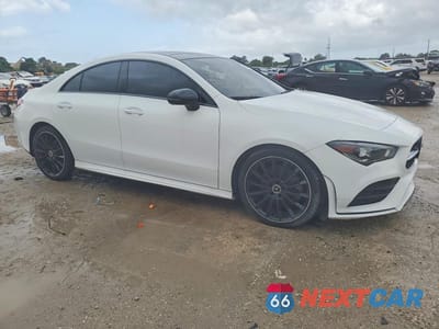 Czwarte zdjęcie samochodu z boku: 2021 MERCEDES-BENZ CLA 250 VIN:W1K5J4GB4MN154615 - miniatura