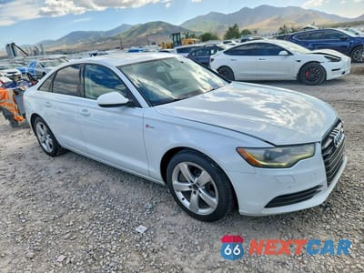Czwarte zdjęcie samochodu z boku: 2012 AUDI A6 PREMIUM PLUS VIN:WAUGGAFC5CN150885 - miniatura