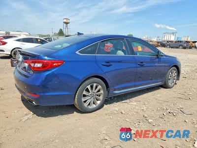 Trzecie zdjęcie samochodu z tyłu: 2017 HYUNDAI SONATA SPORT VIN:5NPE34AF2HH539712 - miniatura