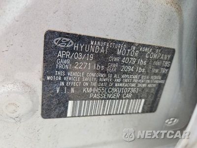 Zdjęcie 12 z 12 samochodu: 2019 HYUNDAI ELANTRA GT N LINE VIN:KMHH55LC8KU107361 - miniatura