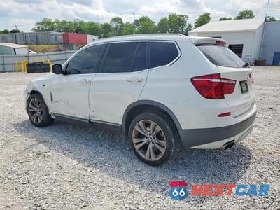 Drugie zdjęcie samochodu z przodu: 2013 BMW X3 XDRIVE35I VIN:5UXWX7C57DL979847 - miniatura