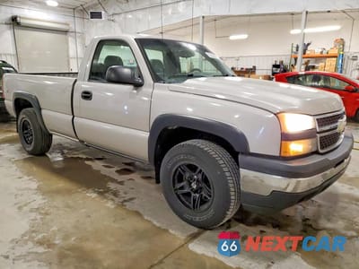 Czwarte zdjęcie samochodu z boku: 2006 CHEVROLET SILVERADO K1500 VIN:1GCEK14Z86Z291527 - miniatura