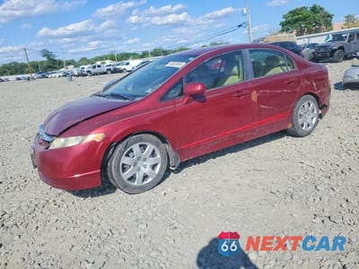 2006 HONDA CIVIC LX 1HGFA16506L057971 - główne zdjęcie licytacji z USA - miniatura