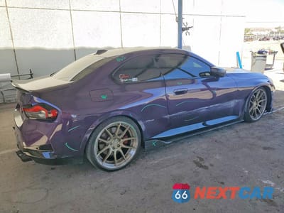 Trzecie zdjęcie samochodu z tyłu: 2023 BMW M240XI VIN:3MW53CM08P8C86847 - miniatura