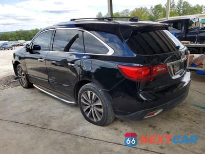 Drugie zdjęcie samochodu z przodu: 2016 ACURA MDX TECHNOLOGY VIN:5FRYD4H42GB025501 - miniatura