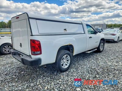 Trzecie zdjęcie samochodu z tyłu: 2009 GMC SIERRA C1500 VIN:1GTEC14X99Z237587 - miniatura